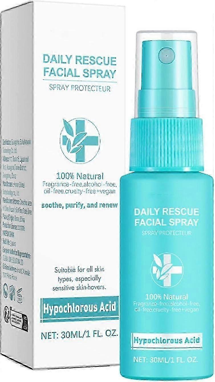 Spray pour le visage Skin Renew, Spray pour le visage à l’acide hypochloreux, Tonique pour le visage à l’acide hypochloreux pur, Spray hydratant pour le visage