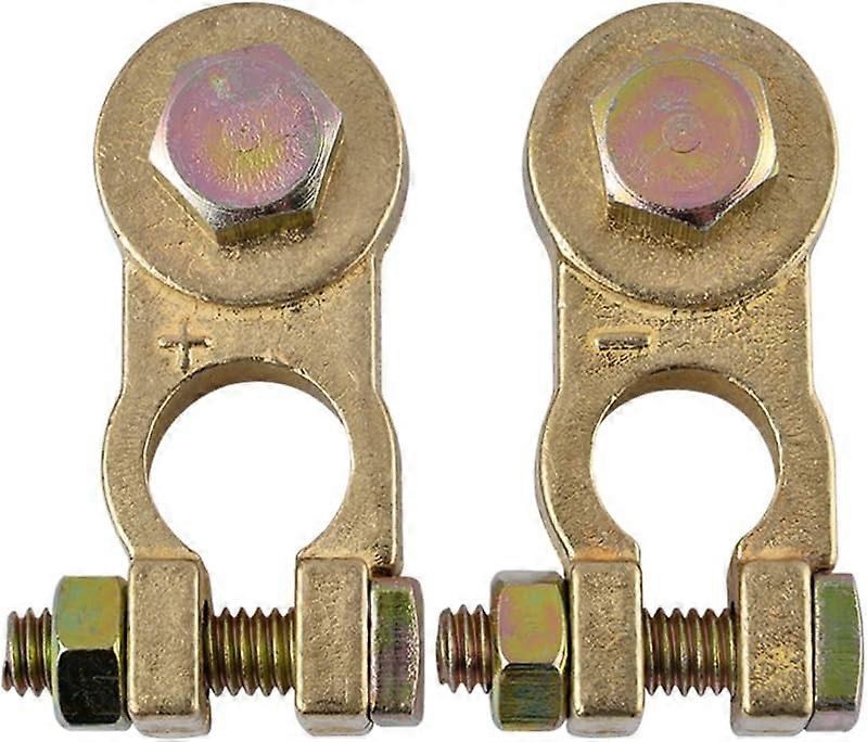 12V/24V High Current Battery Lug Battery Terminals Battery Connectors(1 Pair)