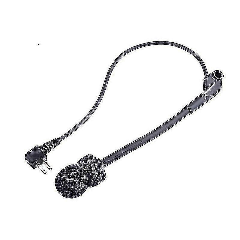 Microfono ad asta di ricambio compatibile con cuffie Peltor Comtac II/III 2/3 Style Microphon a 2 pin
