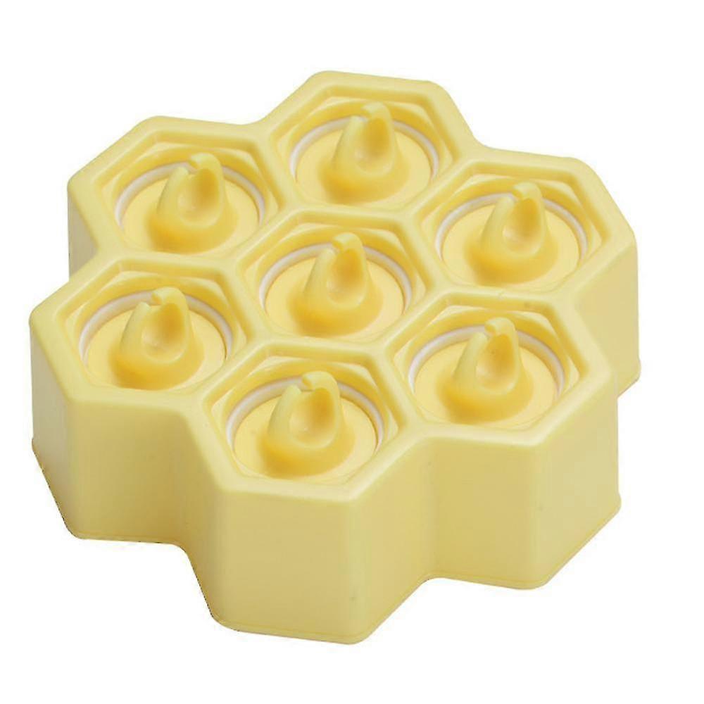 6 Bpa Free Square Edge Popsicle Molds + Ice Pop Mold Tray . Fast Freezing Ice Cream Popcical Makers