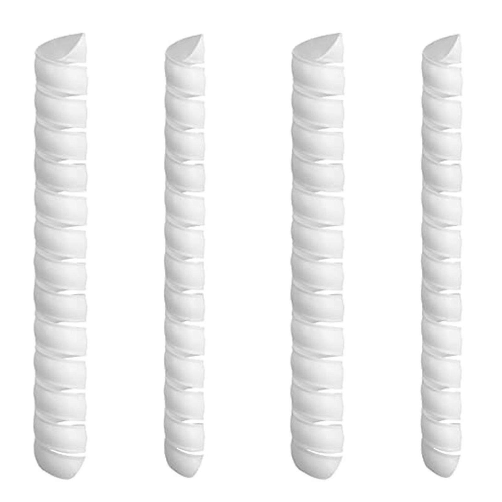 2/4 Pcs Tree Trunk Protector-2 Size Plastic Spiral Tree Guard-tree Bark Protector Tube Wraps