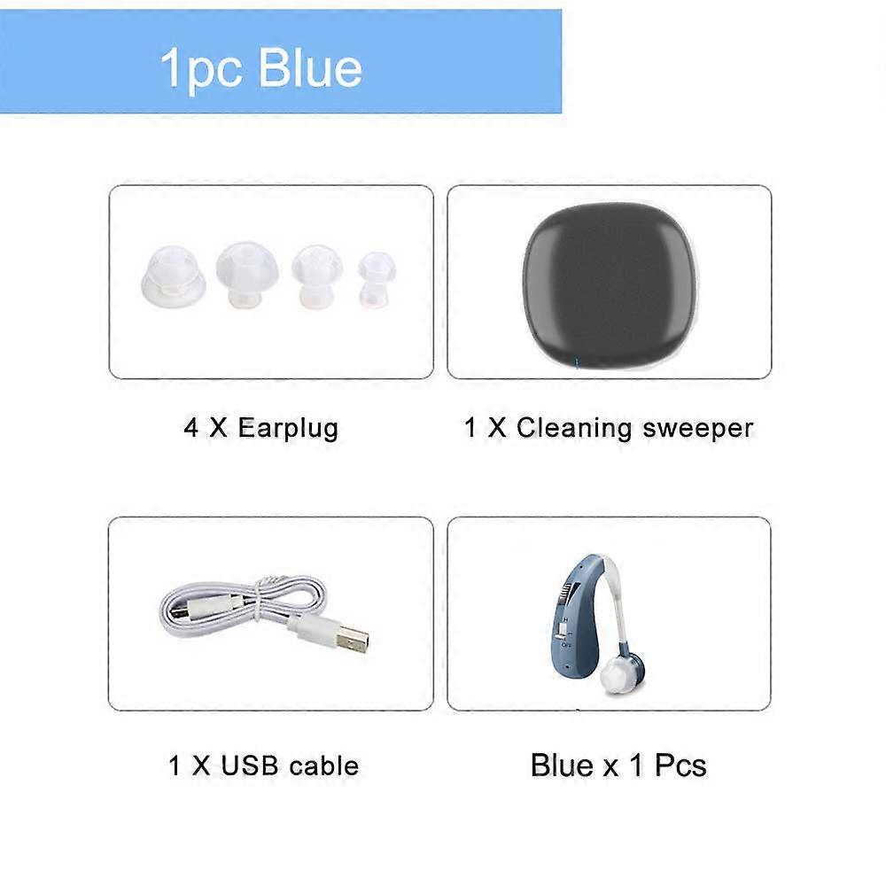 Charge Hearing Aids With Noise Reduction Digital Sound Amplifier Audfonos Hearing Loss For Adults Seniors