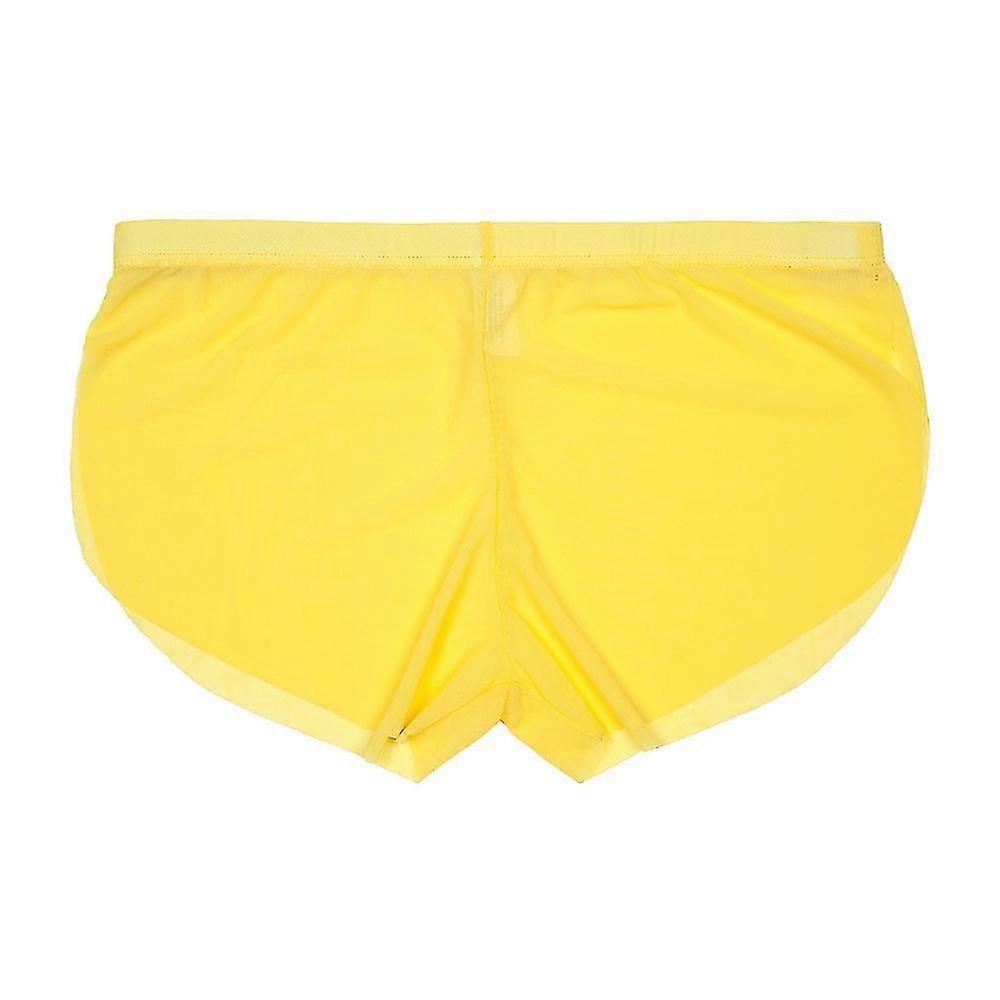 Herren Boxer Slips Trunks Mesh Atmungsaktive Unterwäsche Shorts Pfeilhose A