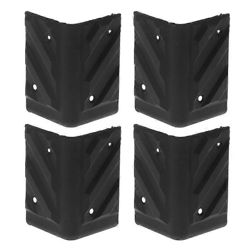 4PCS Speaker Corners Plastic Right Angle Rounded Protector Guitar Amplifier