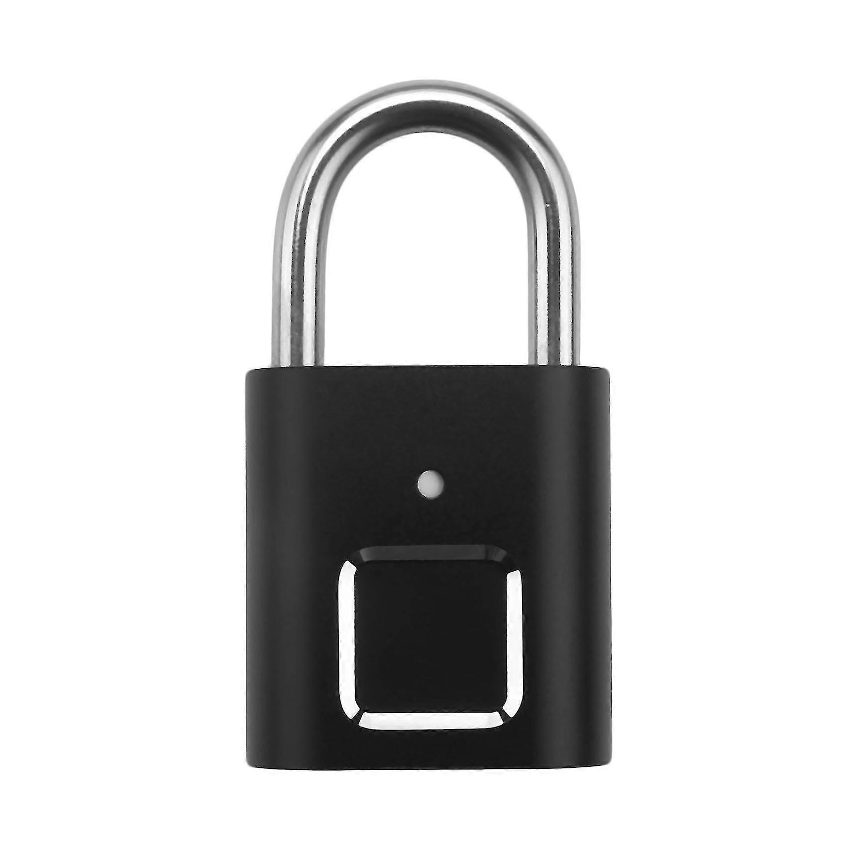 Fingerprint Padlock Smart Door Lock Ip65 Waterproof Security Digital Lock Portable Fingerprint Padl