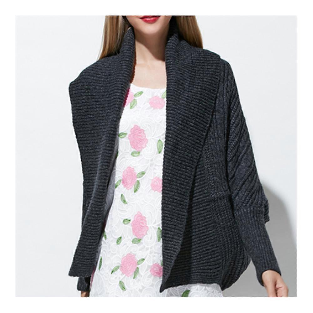 Veste Longue Manche Cardigan Pull Pull Manteau
