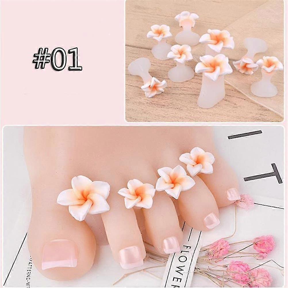 Women's Toe Separators for Pedicure - Nail Polish Spacers Stretchers Spreaders and Guards