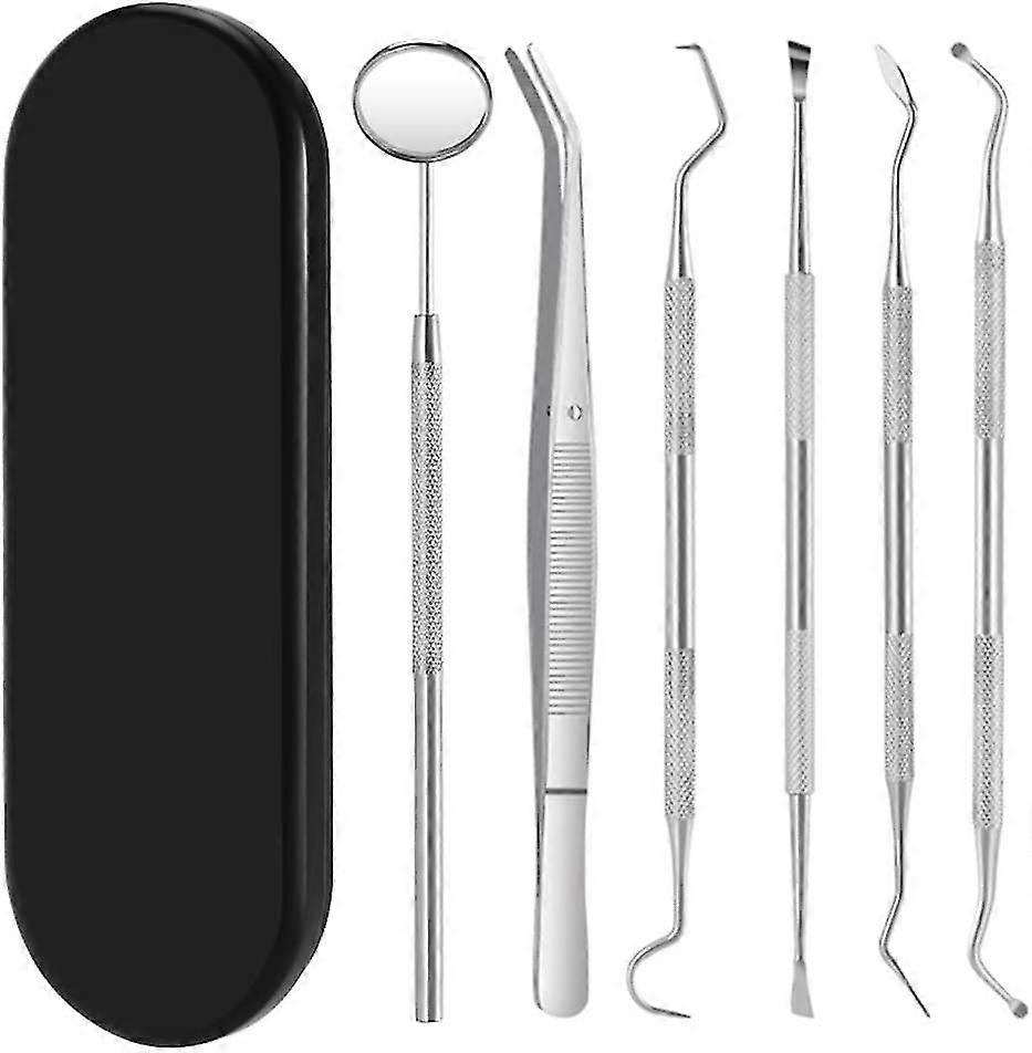 Tooth Cleaning Set, 6-piece Dental Care Set