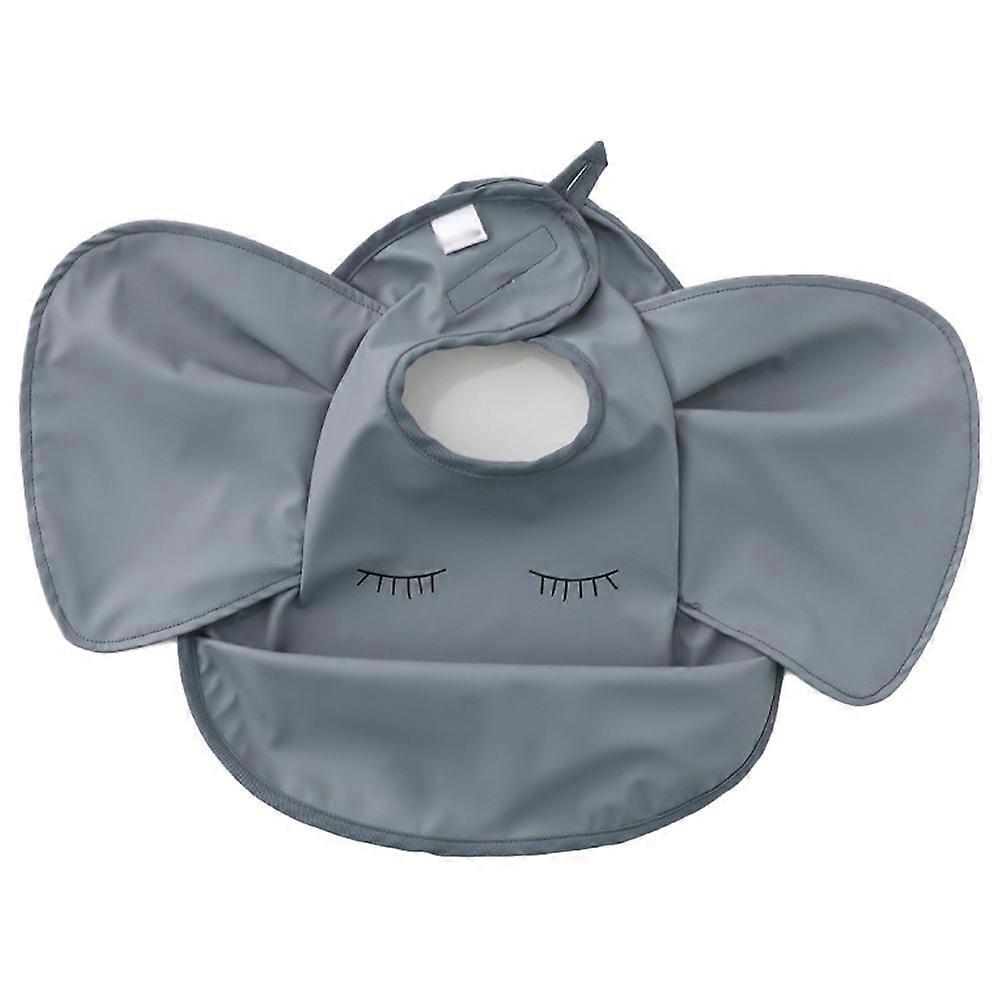 Babero impermeable para comida para bebé