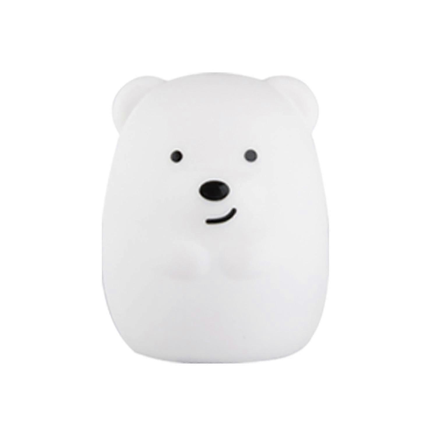 Night Light Rechargeable Touch Control Dimmable Rabbit/Bear Shape LED Desk Lamp for Bedroom