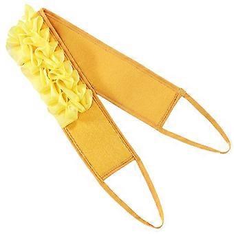 1 Stripe Back Scrubber Double-faced Deep Cleaning Fiber Easy to Use Back Exfoliating Scrubber Househ