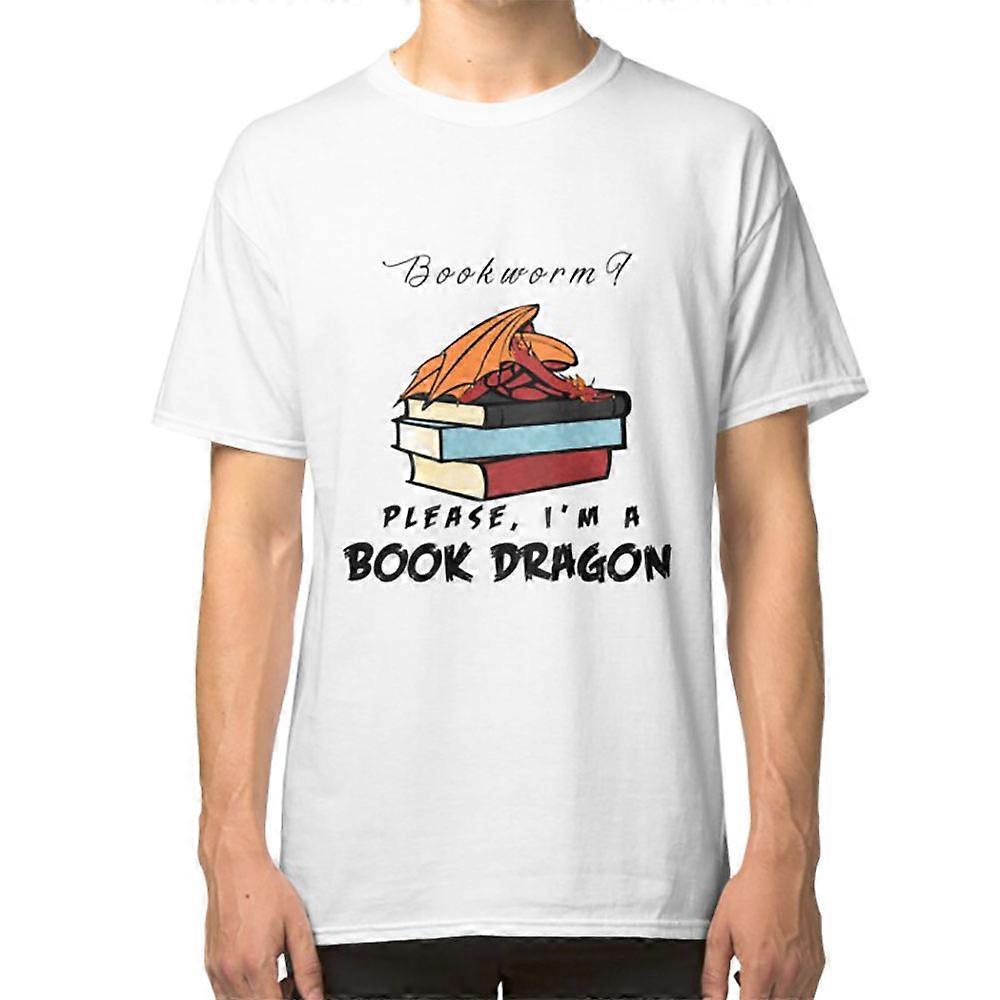 Bookworm? Please, I'm a book dragon. T-shirt
