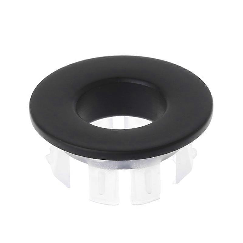 Round Hole Caps Bathroom Kitchen Sink Basin Trim Overflow Ring Insert in Cap