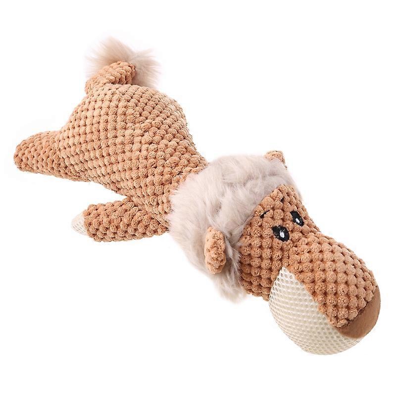 Stuffed Dog Toys Crinkle & Squeak Plush Animals Dog Toy Interactive Chew Toys