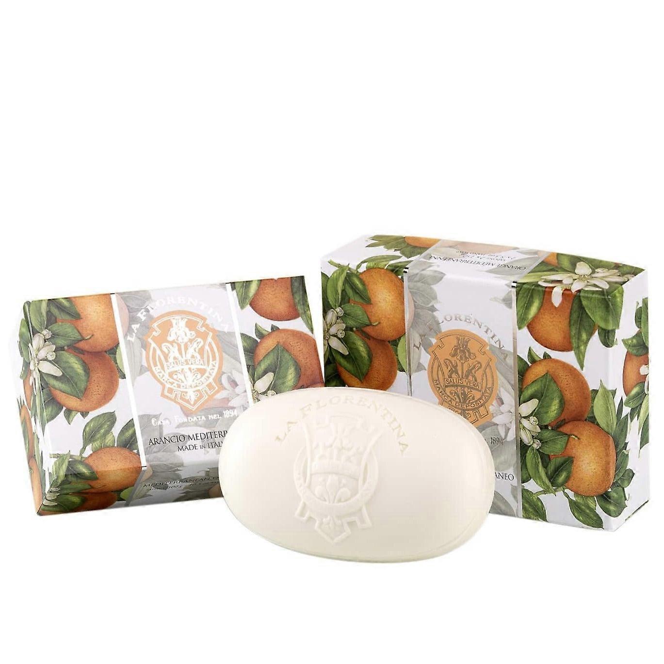 Florentina Mediterranean Orange Set of 3 Bar Soap 300g
