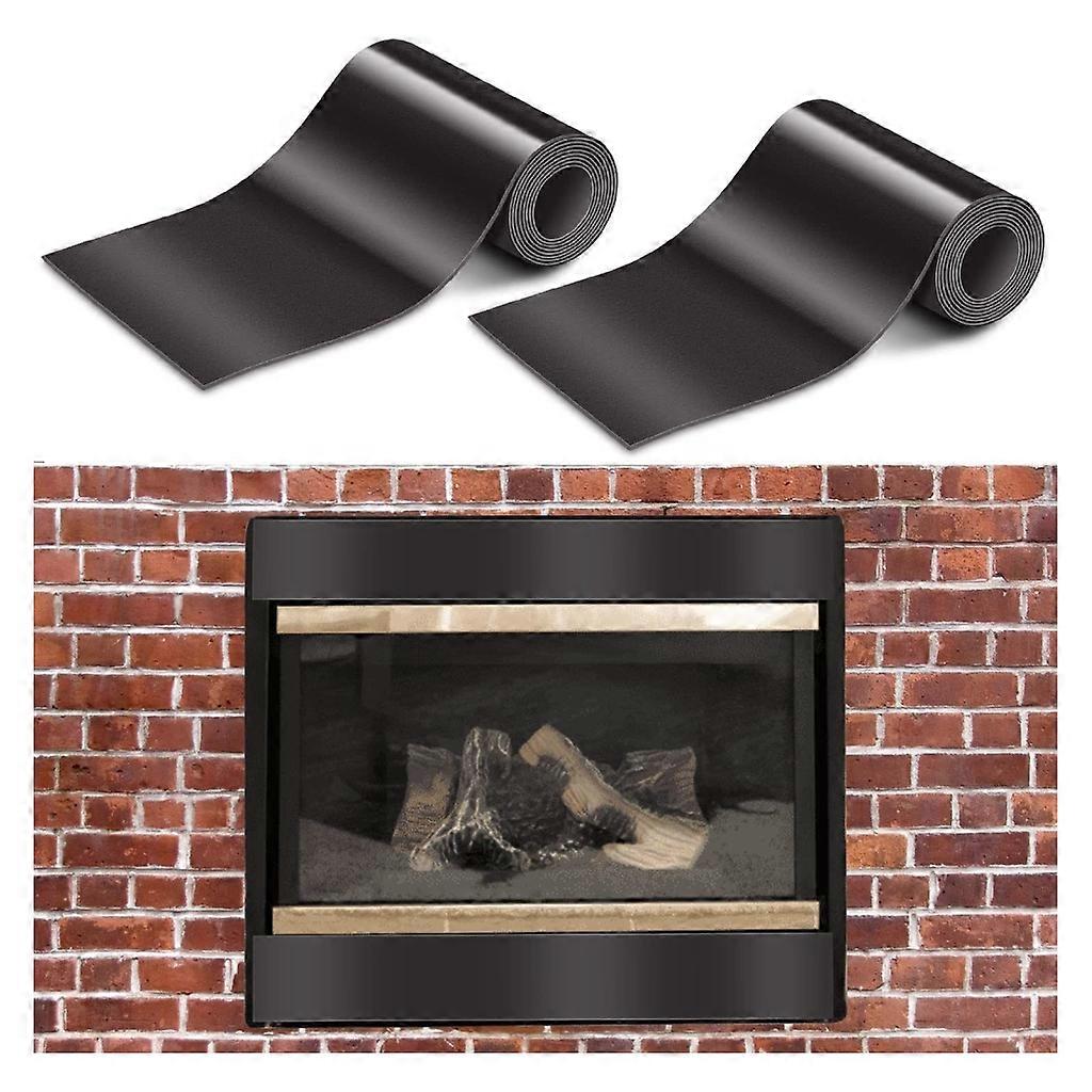 Magnetic Fireplace Draft Stopper 2pcs/set Easy to Use Protective Shield