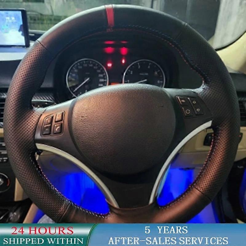 Customized Car Steering Wheel Cover Braid Anti-Slip Car Accessories For BMW E90 E91(Touring) E92 E93 E87 E81 E82 E88 X1 E84