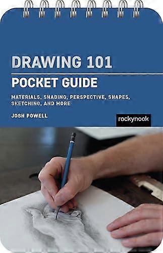 Drawing 101 Pocket Guide by Josh Powell Spiral bound Book