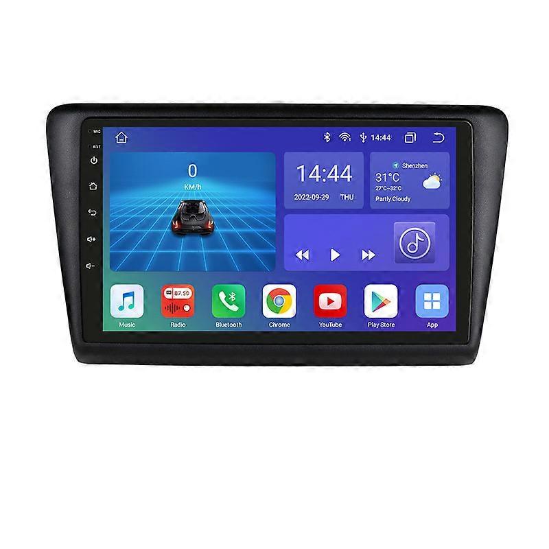 2 Din For Skoda Rapid Seat Toledo Stereo 2013 - 2019 Carplay 4G WIFI Android Auto Car Radio Player Stereo Car Multimedia Video player GPS Navigation D