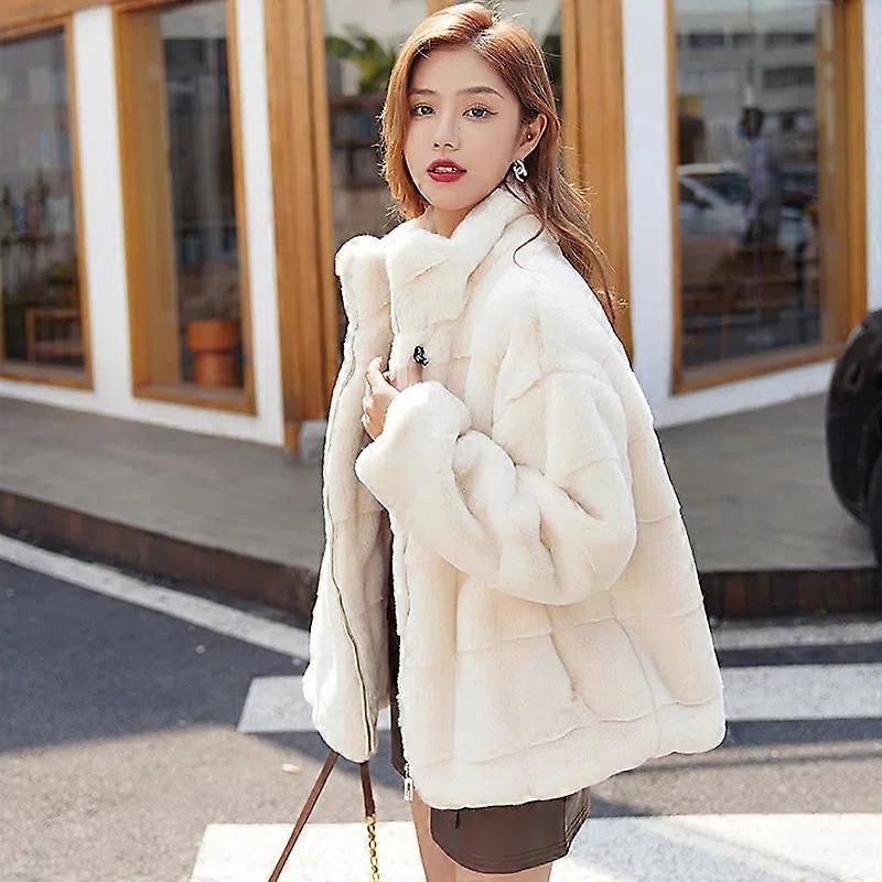 Fausse Fourrure Laura Ashley Coat Cropped Faux Fur Anmal Prnt