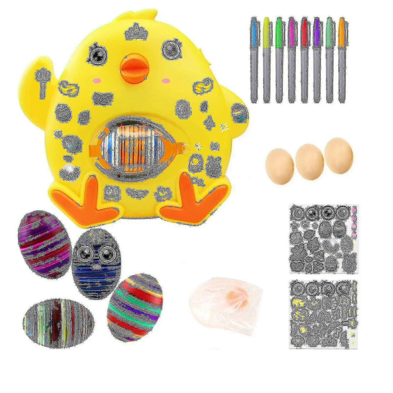 Easter Egg Decorating Kit Egg Drawing Spinners Machine