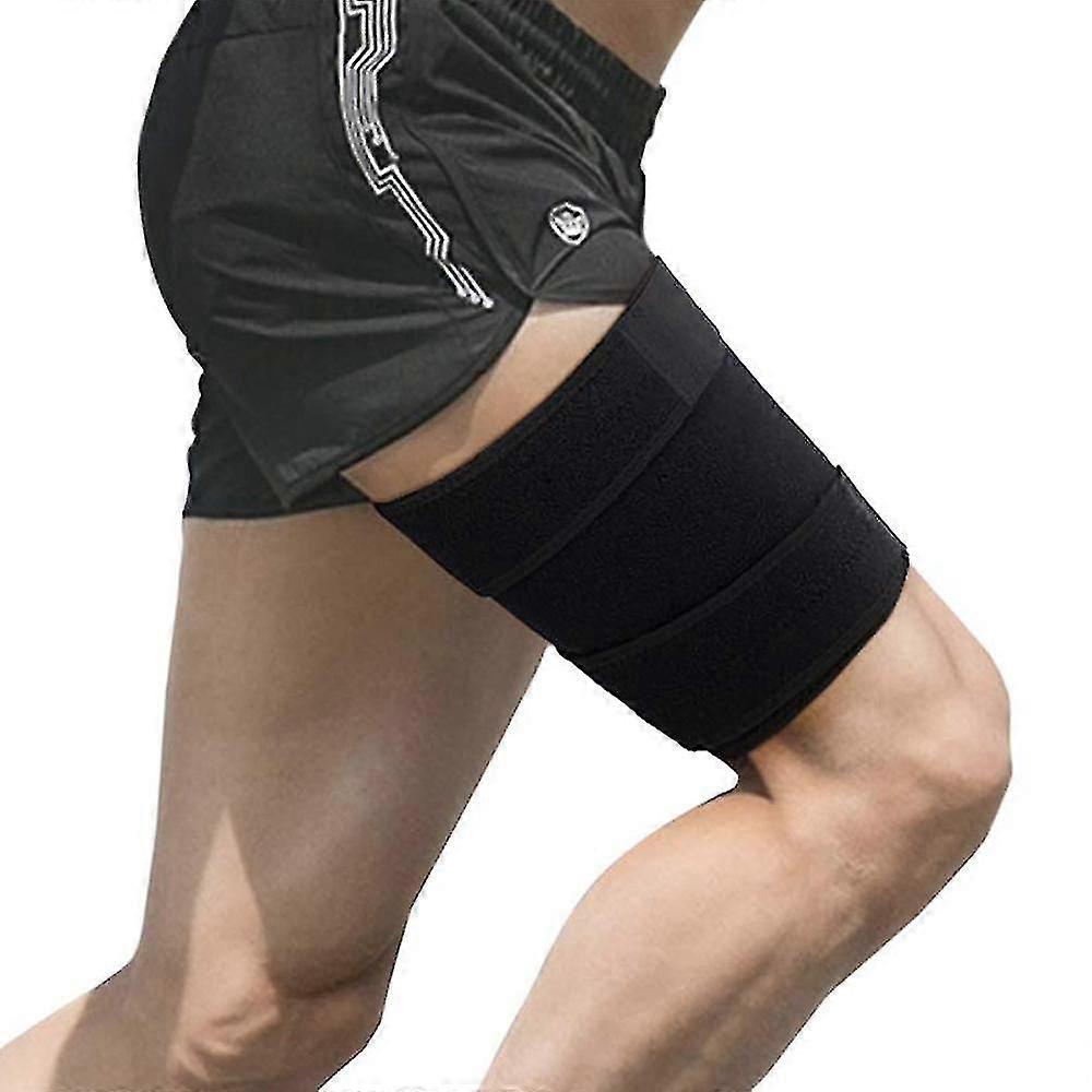 1 st lårstöd, justerbar kompressionshylsa, lårstöd hamstring