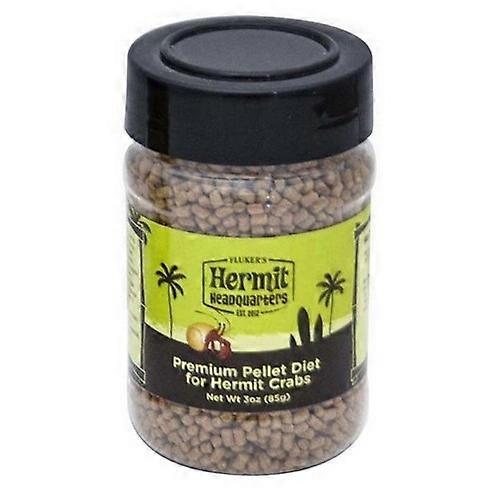 Flukers Hermit Crab Premium Pellet Diet Dry Food, 3 Oz