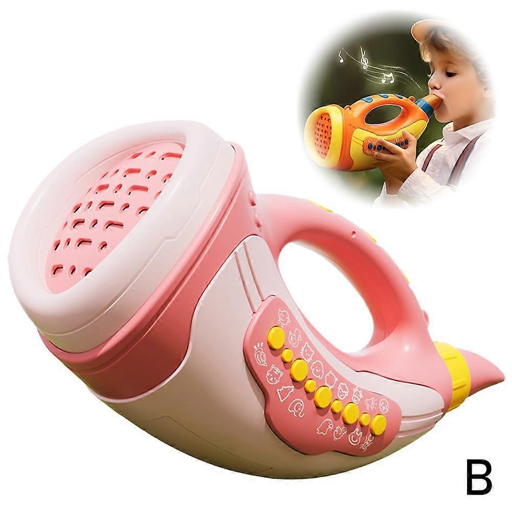 Corn de jucărie nou Sunete multiple de animale Corn mic