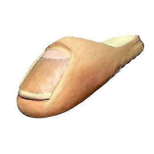 Pantoufles Big Toe Chaussons Drôles, antidérapants Créatifs Pouce Pantoufles