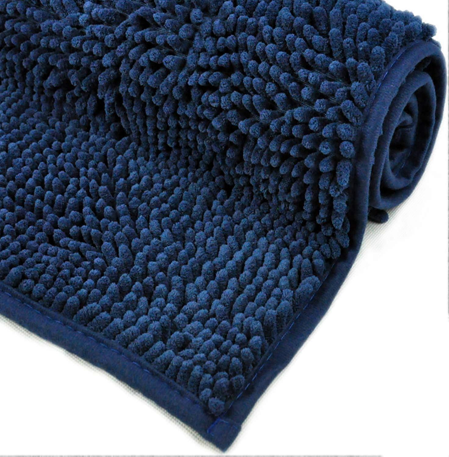 Bath mat bath mat set 2 pieces can be combined to form a set, non-slip & washable • Bath mat, bath mat set with U-shaped toilet