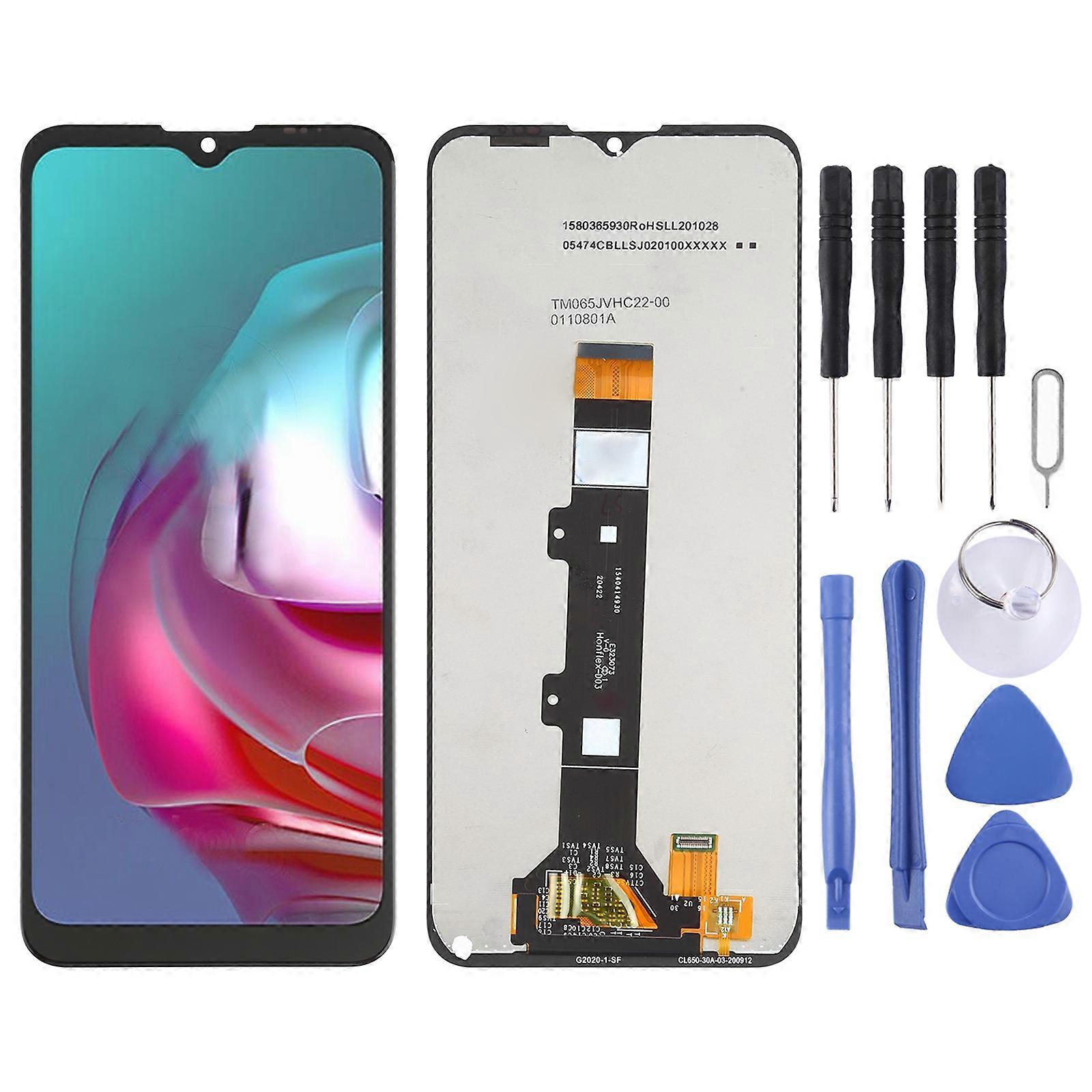 شاشة TFT LCD لموتورولا موتو G30 XT2129-2 PAML0000IN مع محول الأرقام تجميع كامل