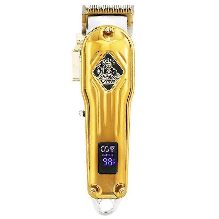 VGR V-267 10W USB Metall Hårklipper med LED Digital Display og 5 Gir Justering