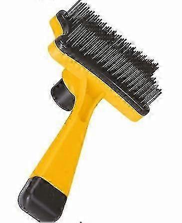Dog Brush, Cat Brush, Self Cleaning Slicker Brush, For Small To Large Dog Or Cat Best For Grooming Removes Loose Hair And