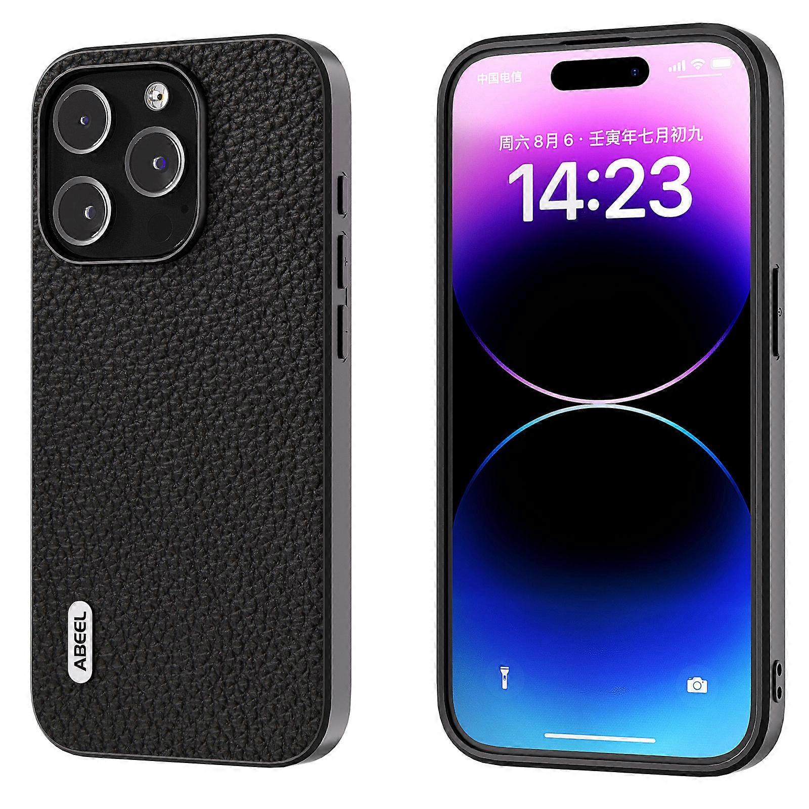 ABEEL Leather Litchi Texture Phone Case