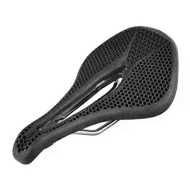 MTB Road Bike Saddle 3D Hollow Out Bicycle Seat Bench Breathable Lightweight Waterproof Cycling Cushion Shock Absorption Saddle