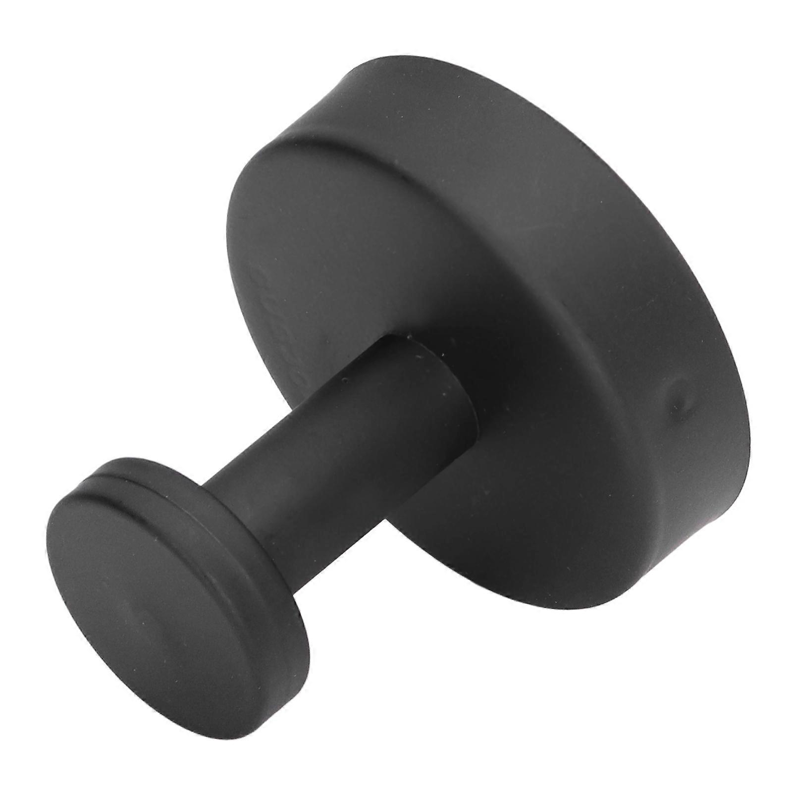 Rustproof Matte Black Towel Hook Space-Saving Durable