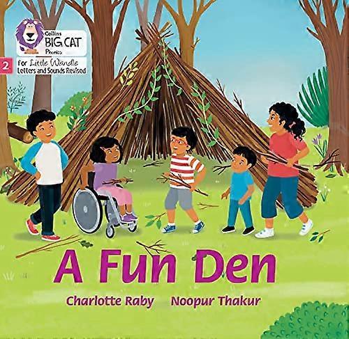 A Fun Den: Phase 2 Set 4 Blending practice (Big Cat Phonics for Little Wandle Letters and Sounds Revised)