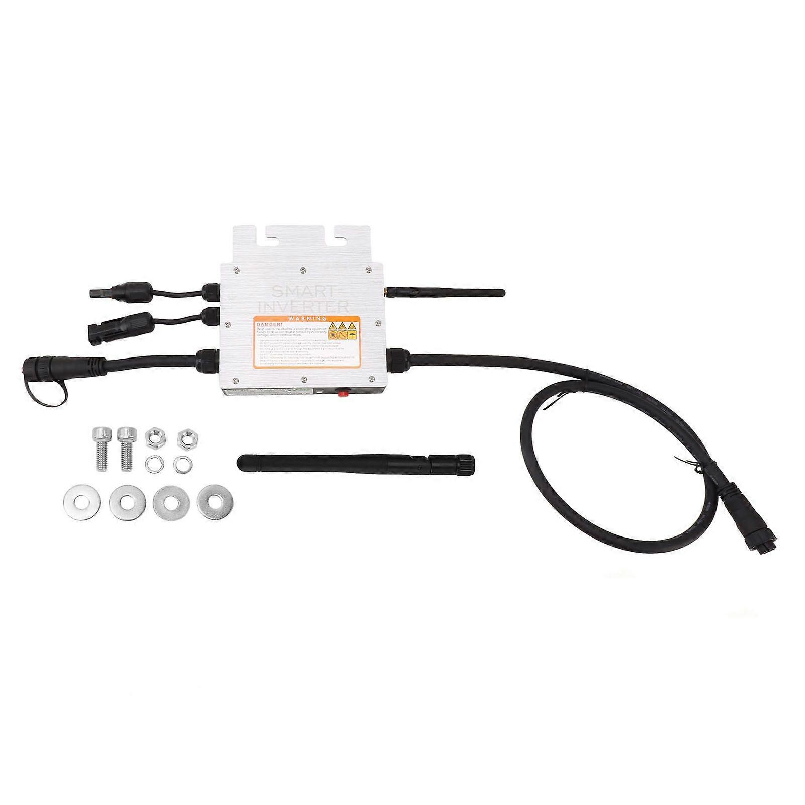 350W Grid Connected Inverter Temperatur Current Voltage Protection WiFi AC220V Solar Grid Tie Inverter with Cloud Monitoring Storage for Solar Panel