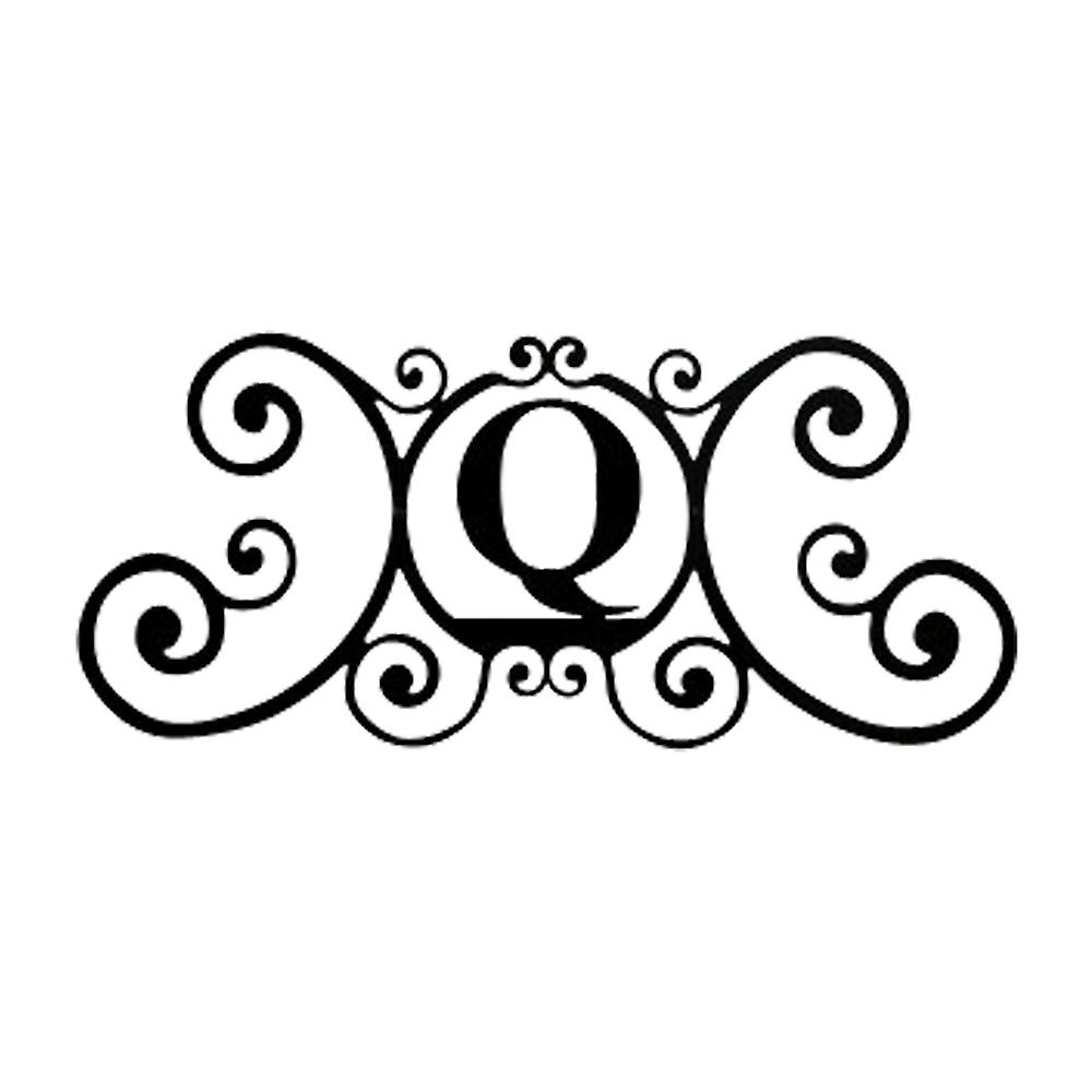 House Plaque Letter Q