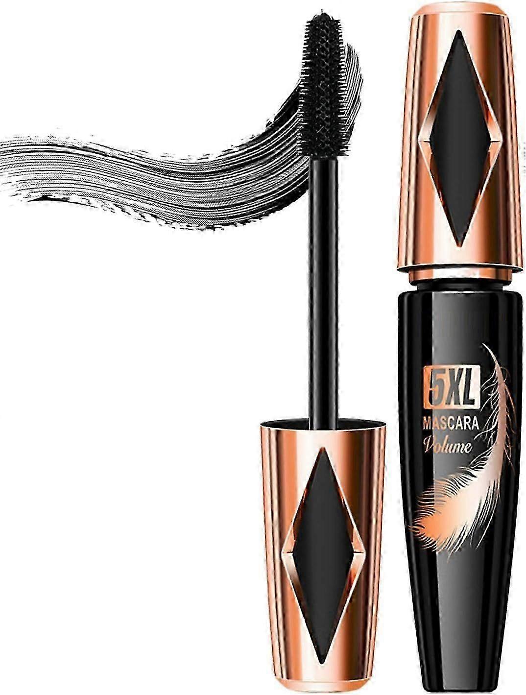 Waterproof Mascara, False Eyelash Effect Mascara, Smudge-Proof Mascara, Soft Mascara Without Clumps, Long Lasting Plumping Eye Makeup