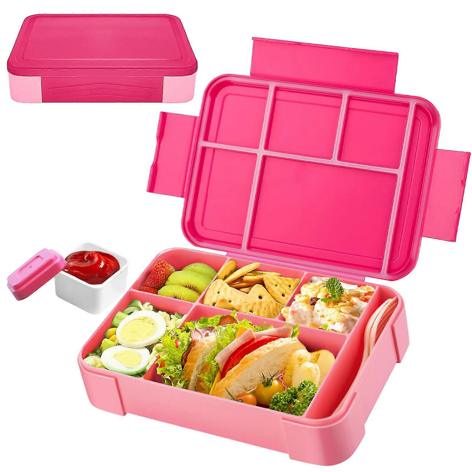 Bento box lunch box leak-proof with variable compartments children's lunch box 1300mL