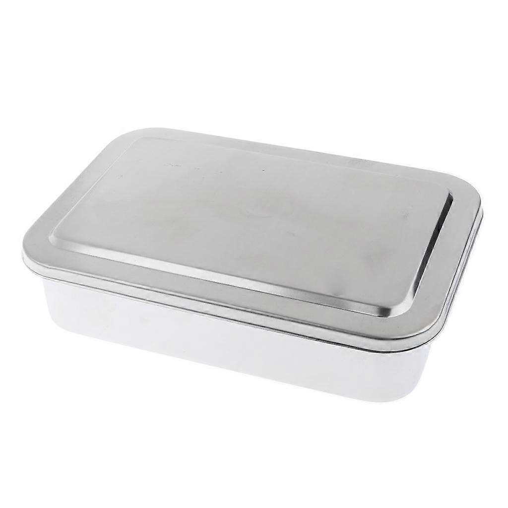 6" Instrument Dental Tools Sterilizing Box Stainless Steel