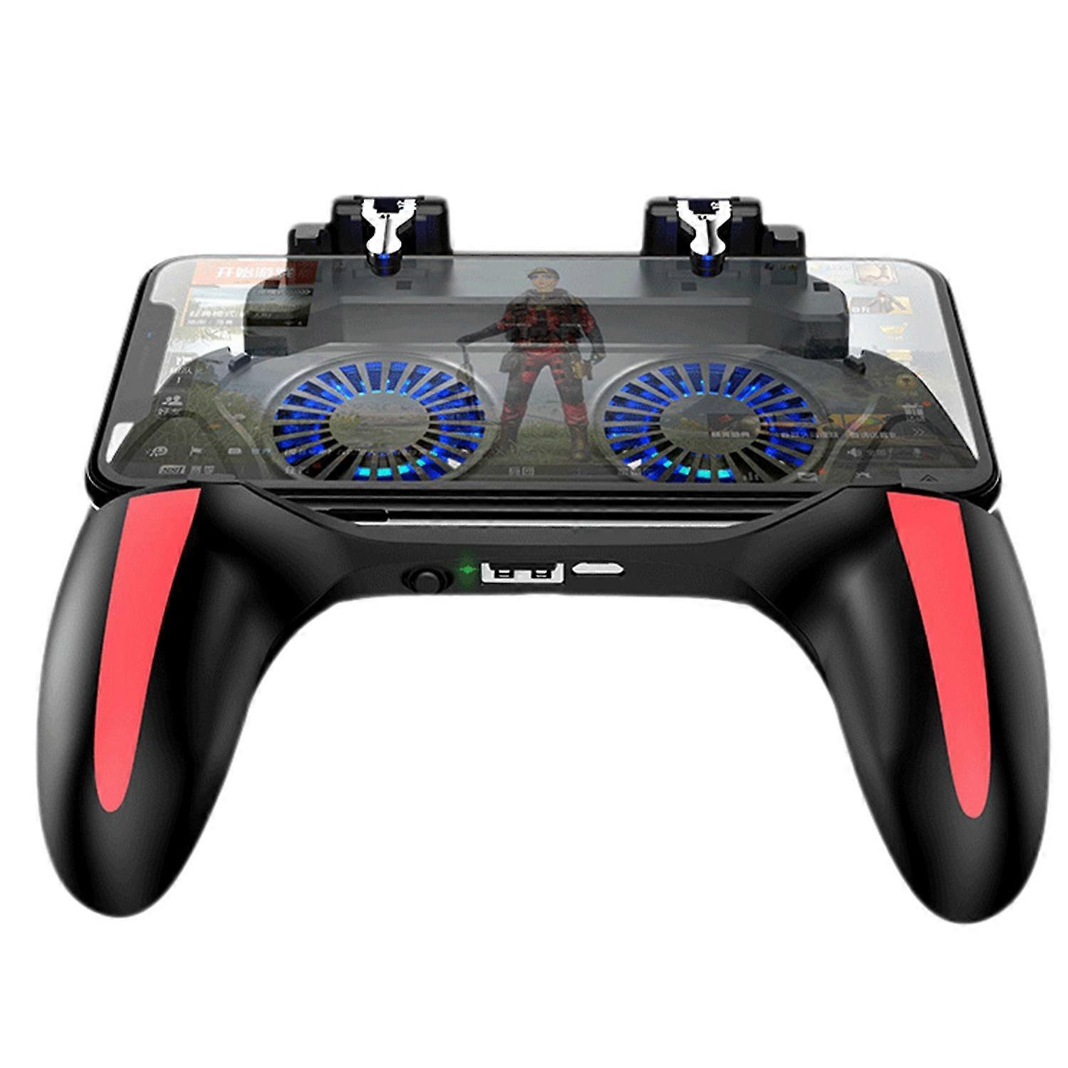 Double Fan Cooling Mobile Phone Gamepad Controller