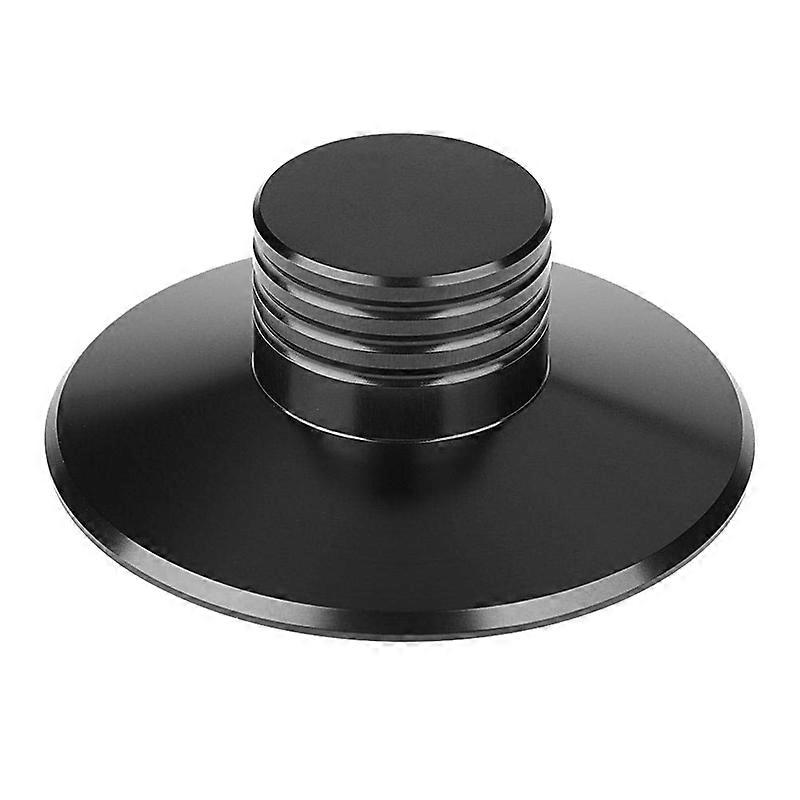 Balanced Metal Disc Stabilizer Weight Clamp Turntable HiF Black