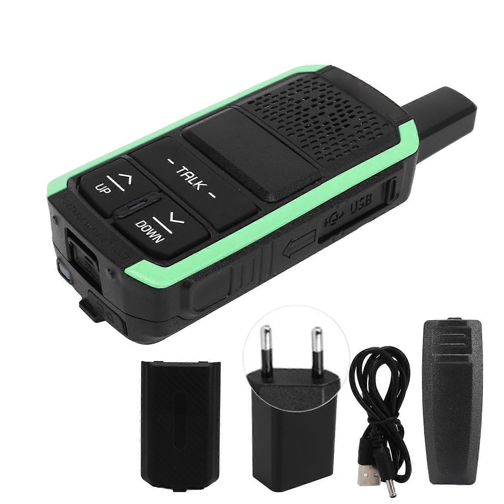 Walkie Talkie ricaricabile a lungo raggio: suono chiaro, batteria da 5800 mAh, portatile e durevole