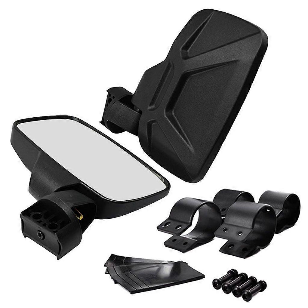 Side Mirrors with Wide Viewing Angles Adjustable Side Mirrors Simple Installs