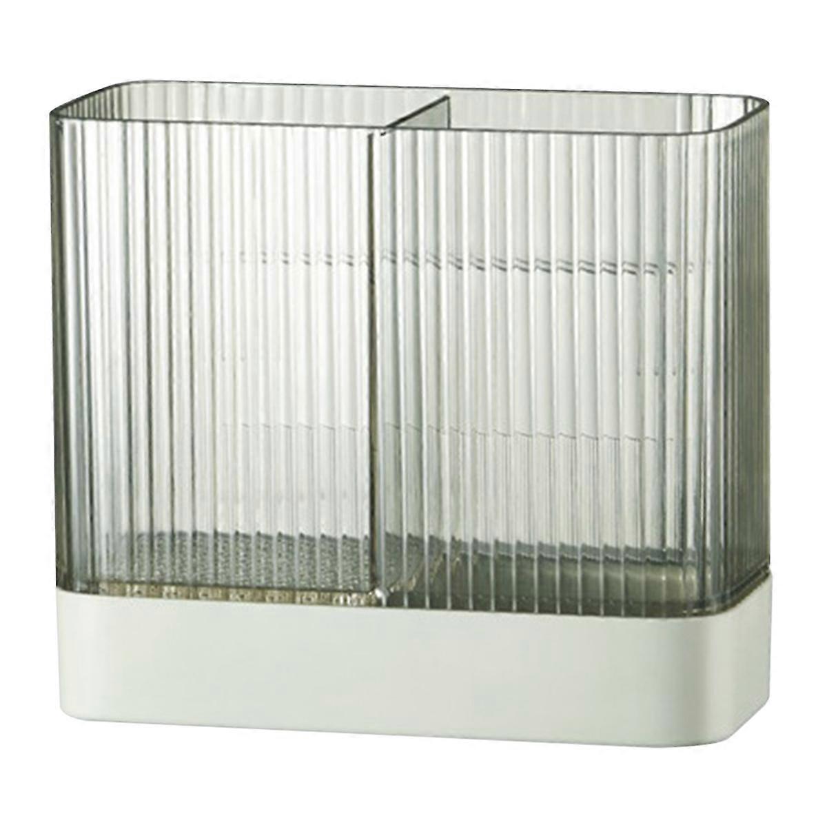 Utensil Holder, Crock Wall Mounted Organizer for Kitchen,Green