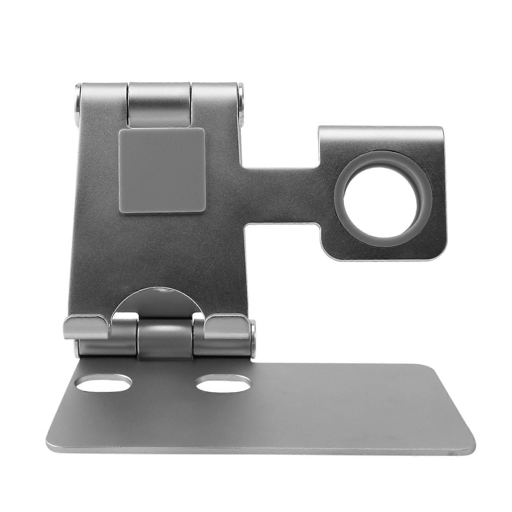 Desktop Stand, Freely Adjustable and Wear- Lazy Stand for Mobile Phones and Watches(Gray)