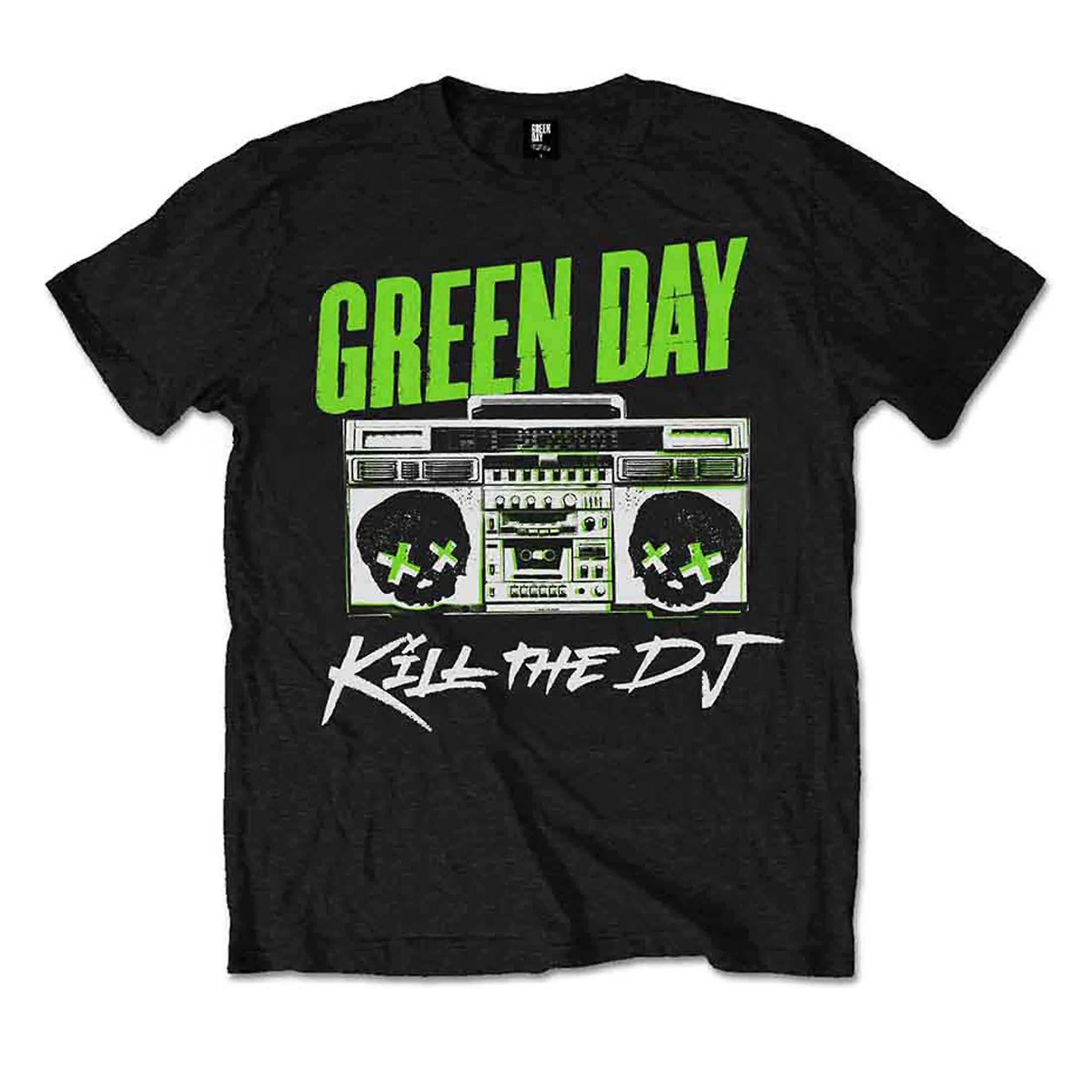 Green Day Kill the DJ 乐队标志 T 恤