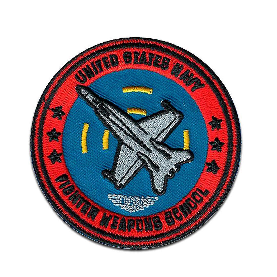 Top Gun Maverick Weapon school - patch, iron-on patch, iron-on patch, size: 6 x 6 cm